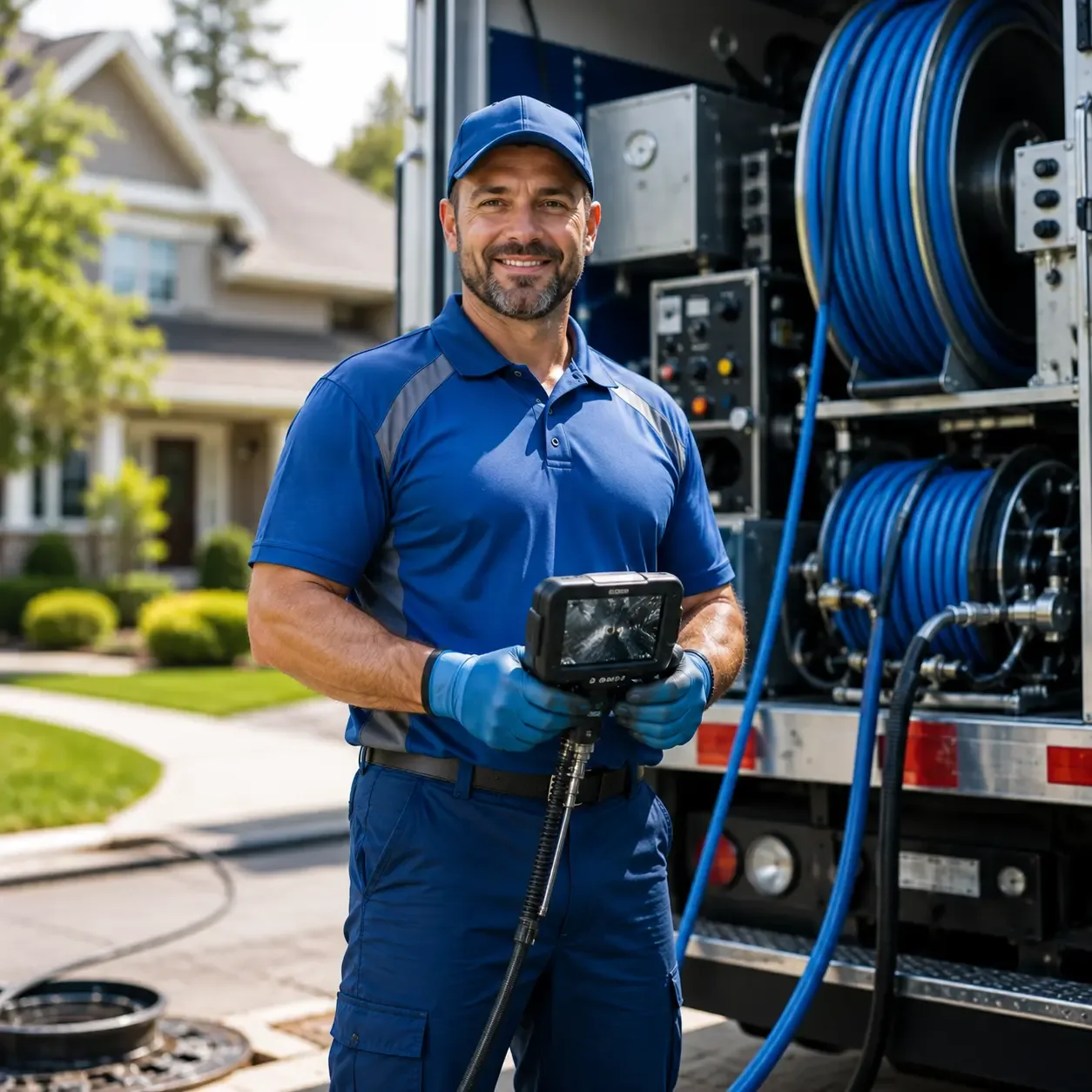 Local outdoor drain cleaning specialists in Elwood, IL